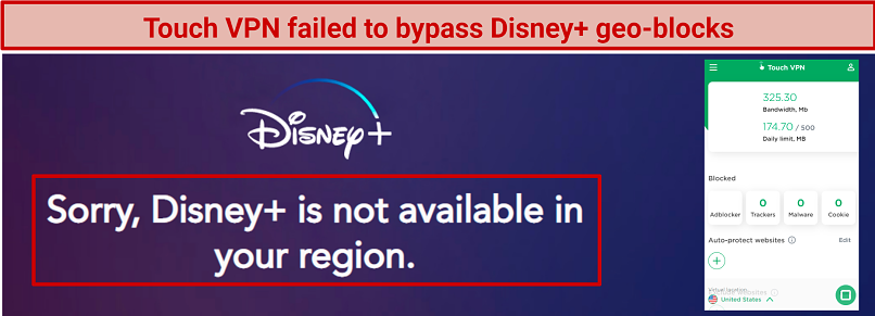 Blocked By: Netflix, BBC iPlayer, Hulu, HBO Max, Amazon Prime Video, and ESPN